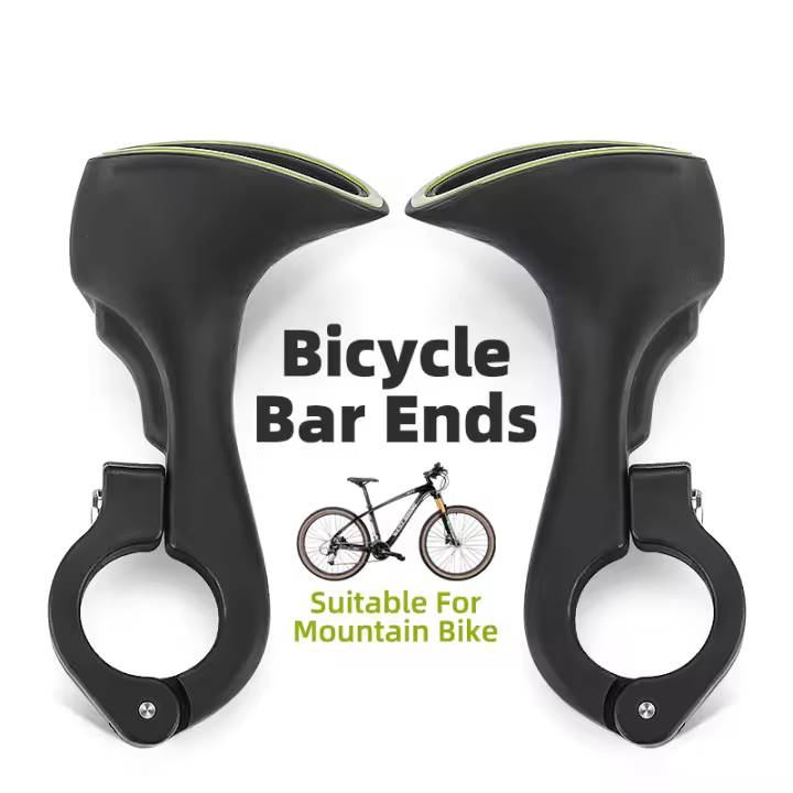 WEST BIKING-empuñaduras interiores para manillar de bicicleta de montaña, accesorio de diseño ergonómico, de nailon, 22,2mm - 1