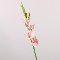 Ramas de Gladiolus artificiales de PU, tacto Real, simulación hecha a mano, flor de Gladiolus, arte Floral, flores falsas, decoración para el hogar y la Oficina - details 8