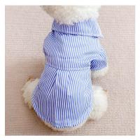 Moda Canina Casual a Rayas Camisa con Lazo para Perros Pequeños Ropa de Mascota de Primavera-Verano a la Moda - details 8