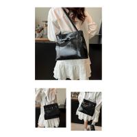 Nuevo Bolso tipo cubo Textura De Alta Gama Bolsa De Hombro Crossbody Textura Bolsa De Hombro Moda Bolsa De Mujer Portátil - details 13