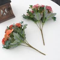 Flores artificiales de 27CM, decoración de mesa de hortensias, 8 cabezas, ramo de hortensias artificiales, regalos DIY, flores falsas, decoración para el hogar y la boda - details 14