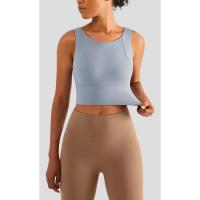Sujetador sexy para mujer, sujetadores elásticos para gimnasio y yoga, top corto, ropa elástica, ropa interior deportiva para mujer - details 15