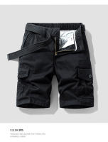 Pantalones Cortos de Verano para Hombres Cómodos y Versátiles con Múltiples Bolsillos - details 1