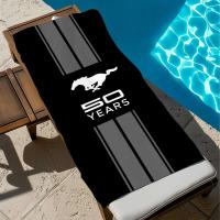 Fahion F-FordS M-Mustang Soft Pool Regalo para viajes Gimnasio Ducha Camping Secado rápido Deportes Toalla de playa grande - details 7