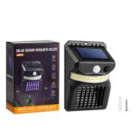 Exterminador de mosquitos Solar 2 en 1 Exterminador de insectos Solar para exteriores trampas para moscas e insectos con lámpara de pared con luz UV para exteriores jardín y patio - details 0