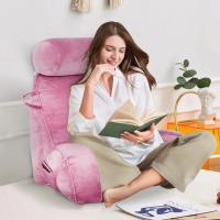 Cojín de Cabezal de Cama Almohada de Apoyo de Cuerpo en Forma de Triángulo - details 13