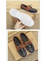 Zapatos náuticos de gran tamaño para hombre, zapatos de conducción de estilo coreano a la moda, zapatos casuales de cuero para hombre - details 7