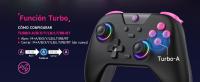 X05 Mando PC Inalambrico con R.G.B Luz-Joystick Hall-Gatilidad Hall- Batería recargable de 750 mAh- Vibración- Turbo para PC/Switch/Móvil- Gamepad PC Compatible con Black Myth: Wukong - details 7