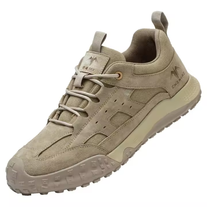 Hombre anti-perforación anti-desgarro obra de construcción seguro de trabajo zapatos de chapa de acero zapatos aislados de seguridad zapatos deportivos - 1
