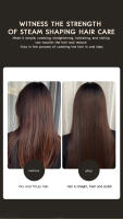 Peine de pelo liso a vapor, cuidado hidratante del cabello, férula de vapor Natural antiencrespamiento, herramienta alisadora de cabello ligera con agua, hidratante - details 5