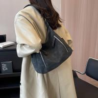 Bolso cruzado de lujo para mujer, bandolera de un solo hombro, de gran capacidad, Retro, mate, de cuero PU - details 12