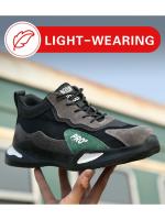 Zapatos de Trabajo Indestructibles Nuevos Zapatillas de Acero a Prueba de Golpes y Anti-perforación Botas de Seguridad para Hombres Hechas en China - details 9