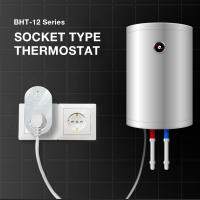 Enchufe de termostato inteligente con WIFI, controlador de temperatura Digital, enchufe de la UE, interruptor de refrigeración y calefacción, CA 220V, para Google Home y Alexa - details 0