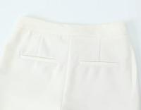 TRAFZA-Blazer de tendencia para mujer, traje recortado de curva elegante con bolsillos en el pecho, para ir a la Oficina, novedad - details 17
