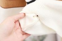 Suéter de Punto a Rayas de Moda para Niños Otoño-Invierno 2024 Ropa Cálida para 2-6 Años - details 12