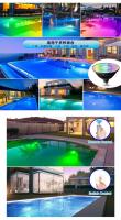 Bombilla LED de piscina de color mejorada de 45W, bombilla de respaldo para piscina subterránea, cambio de colores RGB de 120V y 12V para Pentair - details 4