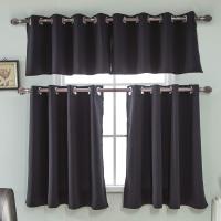 Cortinas Opacas de 2 Piezas, Cortina Dormitorio con Ojales, antiluz Termica, Aislantes frío y Calor para salón - details 4