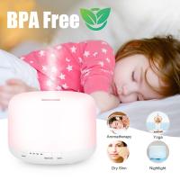 Difusor de Aroma Ultrasónico, Humidificador de 450ml, Lámpara LED Colorida con Función de Control Remoto para Yoga, salón y SPA - details 4