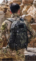Mochila táctica de escalada, almacenamiento Molle grande, Camping, senderismo, viaje, bolsa deportiva, equipaje al aire libre, pesca, montañismo - details 17