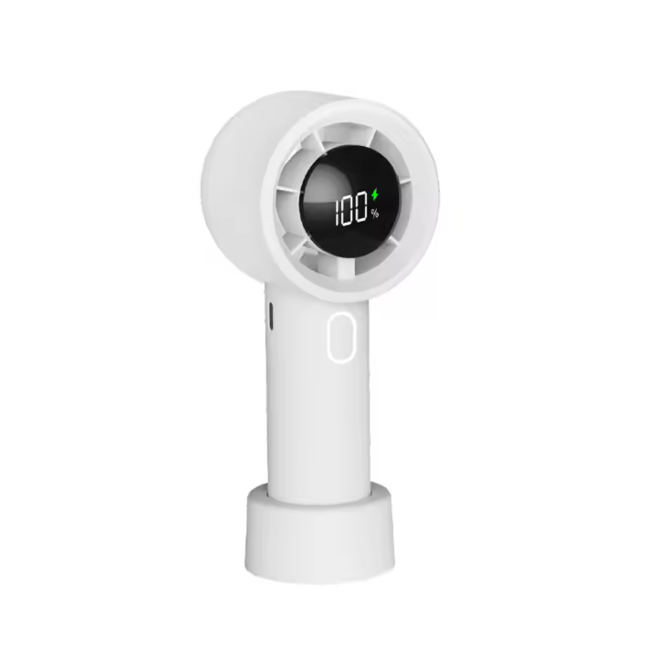 Ventilador de Mano Portátil, Dispositivo Personal Recargable USB de 3000mAh con 100 Velocidades, Modelo de Bolsillo Plegable, Esencial para Viajes - 1