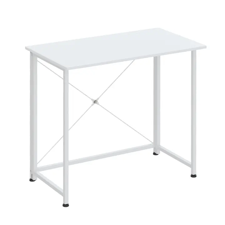 Rcynview Escritorio plegable pequeño, sin volumen, escritorio de ordenador plegable, adecuado para dormitorio, oficina, coci - 1