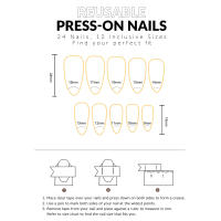 Uñas Falsas Francesas Ligeras Rosa con Brillo Uñas Suaves y Sin Peligro para Amantes de Manicura y Bloggers de Belleza - details 3