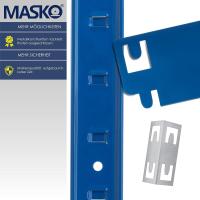 Estantería de Almacenamiento para Cargas Pesadas 180 x 90 x 40 cm, Hasta 875kg, 5 Estantes Ajustables, Tablero de Fibra de Densidad Media y Metal - details 12