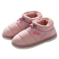 Nuevas botas de nieve impermeables para niños, zapatos de invierno de corte bajo a la moda para mujer, adornos navideños de felpa - details 2