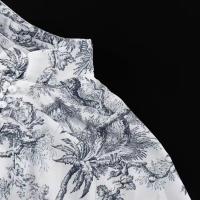 Elegante Vestido de Cintura Mini Blanco Mangas de Farol con Volantes Estilo Vintage 2025 - details 34
