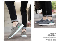 Los zapatos de lona para hombre son ligeros e informales, y los pies de los zapatos de tela viejos de Beijing son anchos. - details 4