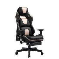 Silla Gaming Ergonómica con Altavoz Bluetooth Reposapiesos Ajustables en 3D para Oficina y Juegos - details 4
