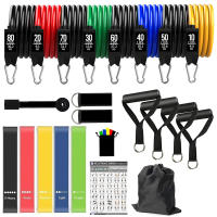 Barra de entrenamiento, conjunto de bandas de resistencia para Fitness, Pilates, Yoga, cuerda de tracción, expansor de entrenamiento, equipo de gimnasio para culturismo en casa - details 16