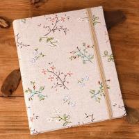 Álbum de Fotos de Lino con Cubierta 6 Pulgadas, 200 Bolsillos, Cordones, Almacenamiento de Imágenes Creativas, Álbum de Recortes 4R, Álbum de Memoria para Niños - details 0