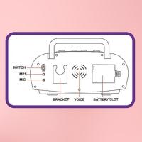 Máquina de Karaoke con micrófono, instrumento musical, juguetes para niños con luz, juguete educativo de viaje para interiores y exteriores, regalos para niños y niñas - details 1