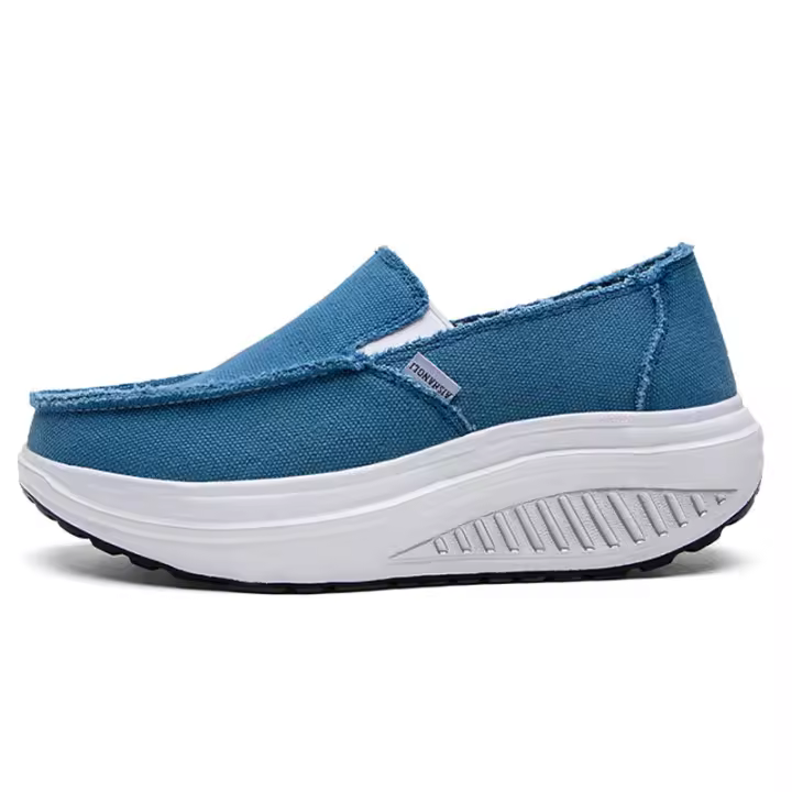 Cordones deportivos de malla transpirable para mujer, cómodos Atos sin cordones para trabajos de cuidado - 1