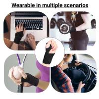 Muñequera deportiva para gimnasio, muñequera nueva, soporte para muñeca, fracturas Spt, muñequeras de túnel carpiano para Fiess - details 5