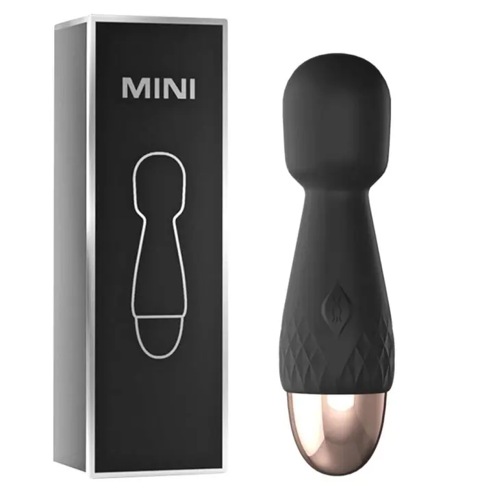 Leten Mini Vibrador Carga USB 10 Modos de Vibración Fuerte Masajeador para Clítoris y G-Spot - 1