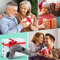 Pad de Vibración Calefactado para Rodilla y Hombro Masajeador de Cuello y Apoyo de Cinturón para Alivio del Dolor Articular de Hombro Cuido de Salud Belleza - details 7