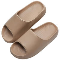 Crestar-Zapatillas de fondo grueso para hombre y mujer, sandalias antideslizantes para el baño y la playa, a la moda, novedad de verano - details 2