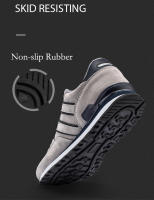 Zapatillas de Deporte Casuales de Cuero para Hombres Zapatos de Correr Antideslizantes - details 6