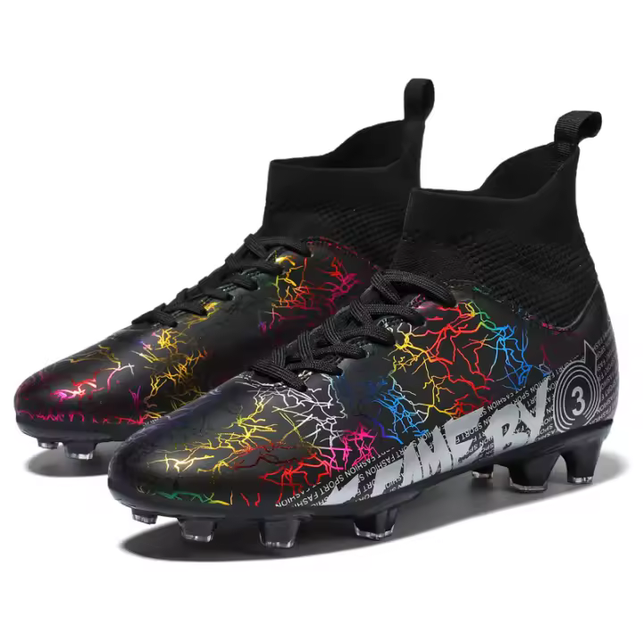 Zapatos de entrenamiento de césped cómodos y transpirables para hombres y mujeres, zapatos de fútbol para interiores y exteriores - 1