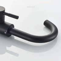 Grifo de lavabo de acero inoxidable 304, mezclador de lavado en frío y caliente, grúa con rotación de 360 ​​grados, grifos de fregadero, grifo de Palanca única para Baño - details 5
