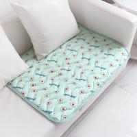 Almohadilla para mascotas, estera fresca de verano para mascotas, estera transpirable de seda de hielo para sofá para perros, estera suave y bonita para hielo para perros, verano - details 3