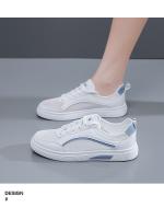 Zapatos de Malla de Verano 2025 Zapatillas Casuales para Mujeres Antideslizantes y Resistentes al Desgaste Zapatos de Suela Suave Versátiles Coreanos Blancos - details 8