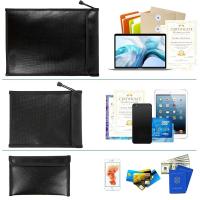 Bolsa de documentos impermeable a prueba de fuego, bolsa de almacenamiento de efectivo de seguridad con cierre de cremallera portátil, bloqueador de señal, maletín de archivos portátil S/M/L - details 2