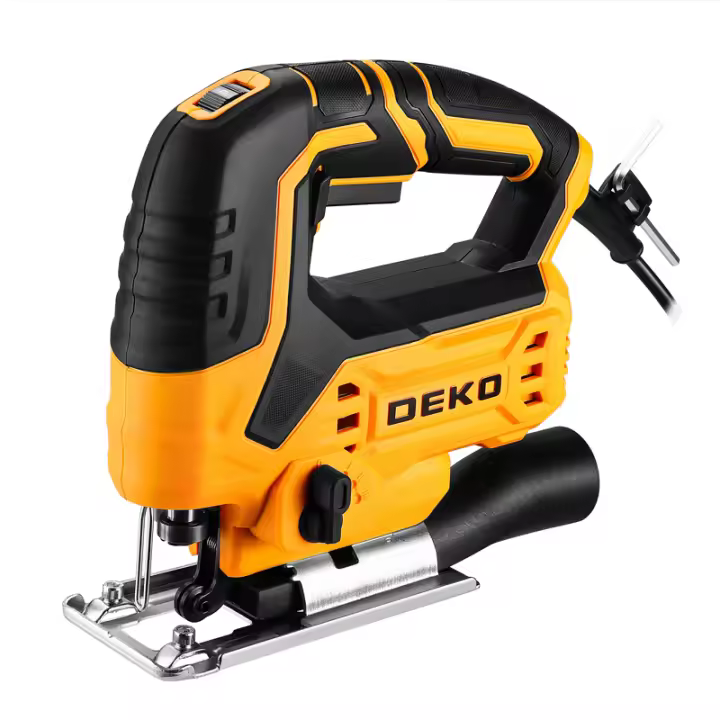 DEKO 220V DKJS55XL65 550W JG SAW herramientas eléctricas para carpintería sierra eléctrica con regla guía hoja de sierra llave Allen - 1