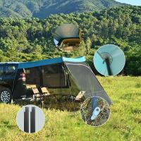 Tienda trasera SUV sombrilla para acampar al aire libre repelente de mosquitos toldo antiviento maleta trasera - details 2