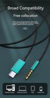Auriculares con cable de 3,5mm, audífonos con cable AUX/tipo C, HiFi, envolvente, graves pesados, micrófono, intrauditivos, para música de juego, para Samsung, Huawei, Xiaomi, iPad y PC - details 9