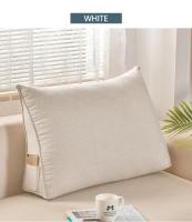 Cojín de Cama para Oficina Sofá Almohada de Lectura para TV Cojín de Lumbar Cómodo Sofá de Dormir Triángulo Pillow Decoración del Hogar - details 25