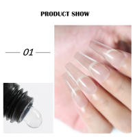 Parkson-Extensión de esmalte de uñas en Gel, acrílico, cristal desnudo, UV LED, construcción rápida, arte de uñas para manicura, 10 colores selectos, 15ml - details 4